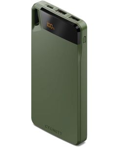 Cygnett Boost 4 Triple USB / USB-C Powerbank 10.000 mAh 15W - Grün