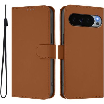 Mobigear Urban Wallet Google Pixel 11 Pro XL Hülle Klapphülle Geldbörse - Braun