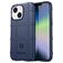 Mobigear Rugged Shield iPhone 14 Hülle Flexibles TPU Backcover Stoßfest - Blau