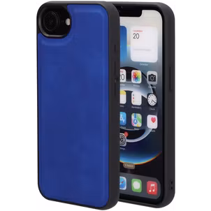 Mobiparts Classic iPhone 16e MagSafe Hülle TPU,Kunstleder Backcover - Sapphire Blue