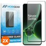 Mobigear Premium OnePlus Nord 3 Panzerglas Gehärtetes Glas Displayschutz - Hüllenfreundlich - Schwarz (2er Pack)