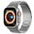 Mobigear Perth Titan Apple Watch Armband Faltschließe - 49/46/45/44 mm - Space Grau