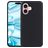 Mobigear Basics iPhone 16 Hülle Flexibles TPU Backcover - Schwarz