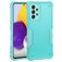 Mobigear Non-slip Armor Samsung Galaxy A73 Hülle Hardcase Backcover Stoßfest - Türkis