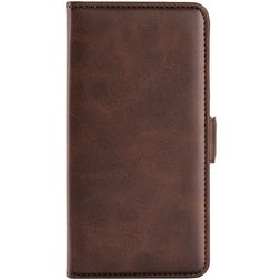 Mobigear Slim Magnet TCL 20 SE Hülle Klapphülle Geldbörse - Braun