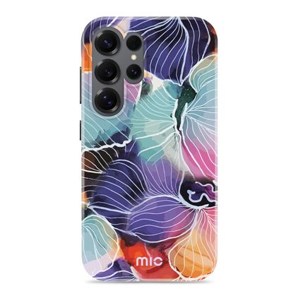MIO Samsung Galaxy S25 Ultra MagSafe Hülle Hardcase Backcover - Flowers