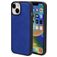 Mobiparts Classic iPhone 14 MagSafe Hülle TPU,Kunstleder Backcover - Sapphire Blue