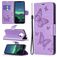 Mobigear Butterfly Nokia 1.4 Hülle Klapphülle Geldbörse - Lila