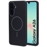 Mobiparts Slim Line Samsung Galaxy A26 MagSafe Hülle Hardcase Backcover - Onyx Black