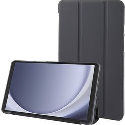 Mobigear Tri-Fold Gel Samsung Galaxy Tab A11 Hülle TPU,Kunstleder Klapphülle - Schwarz
