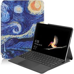 Mobigear Design Microsoft Surface Go 2 Hülle Klapphülle - The Starry Night