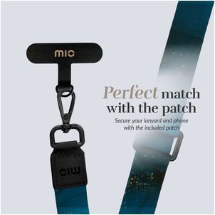 MIO Lanyard Universal-Handykette einstellbar - Midnight Sparkle