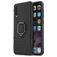 Mobigear Armor Ring Samsung Galaxy A50 Hardcase Backcover Shockproof mit Ringhalter - Schwarz