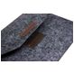 Mobigear Envelope Filz Laptop Sleeve 15 - 16 Zoll Laptop Hülle - Schwarz