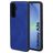 Mobiparts Classic Samsung Galaxy A36 MagSafe TPU / Kunstleder Backcover - Sapphire Blue