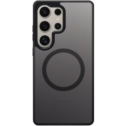 Valenta Frost MagSafe Samsung Galaxy S25 Ultra MagSafe Hülle Hardcase Backcover - Schwarz
