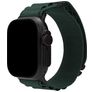 Mobilize Alpine Nylon Apple Watch Armband Dornschließe - 49/46/45/44 mm - Dunkelgrün