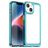 Mobigear Crystal iPhone 15 Hülle Hardcase Backcover - Transparent / Türkis