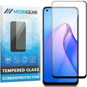 Mobigear Premium OPPO Reno 8 5G Panzerglas Gehärtetes Glas Displayschutz - Hüllenfreundlich