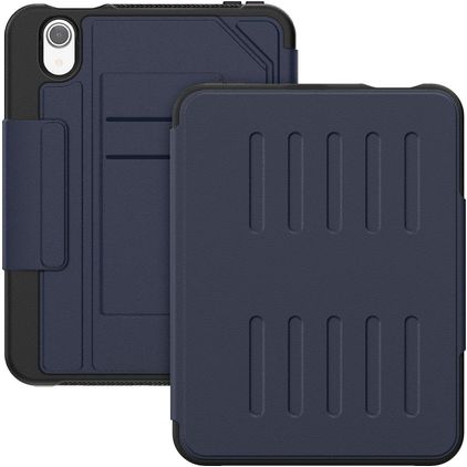 Mobigear Magnetic Folio iPad Mini 7 (2024) Hülle Klapphülle + Stifthalter - Marineblau