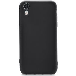 Xccess Invisible Thin iPhone XR Hülle Flexibles TPU Extra Dünn Backcover - Schwarz