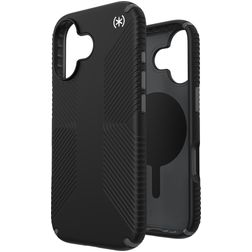 Speck Presidio2 Grip iPhone 17 MagSafe Hülle Hardcase Backcover Stoßfest - Schwarz