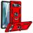 Mobigear Armor Ring Google Pixel 7 Pro Hardcase Backcover Shockproof mit Ringhalter - Rot