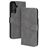 Mobiparts Classic Wallet Samsung Galaxy A36 MagSafe Hülle Klapphülle - Granite Grey