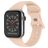 Mobigear Sport Dual Silikon Apple Watch Armband Drückerschließe - 49/46/45/44 mm - Pastellrosa