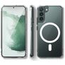 Mobigear Crystal Durchsichtig Samsung Galaxy S24 Plus MagSafe Hülle Hardcase Backcover Stoßfest - Transparent