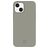 Valenta Snap Luxe iPhone 13 Hülle Echtes Leder Backcover - Grau