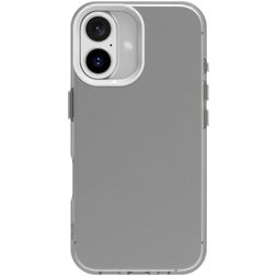 Mobigear Crystal iPhone 16 Hülle Hardcase Backcover - Grau