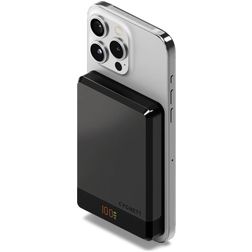 Cygnett MagSlim Single USB-C Powerbank 10.000 mAh 15W - MagSafe Kompatibel - Schwarz