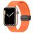 Mobigear Sport Mag Silikon Apple Watch Armband Magnetverschluss - 42/41/40/38 mm - Orange