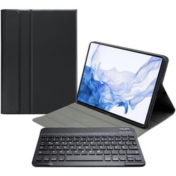 Mobilize Detachable Bluetooth Keyboard Samsung Galaxy Tab S7 Plus Hülle QWERTZ Bluetooth Tastatur Klapphülle - Schwarz