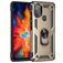 Mobigear Armor Ring Motorola Moto G50 Hülle Hardcase Backcover Stoßfest mit Ringhalter - Gold