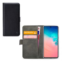 Mobilize Classic Gelly Wallet Samsung Galaxy S10 Lite Hülle Klapphülle Geldbörse - Schwarz