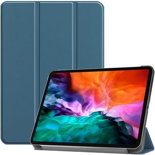 Mobigear Tri-Fold iPad Pro 12.9 Zoll (2021) Hülle Klapphülle - Grün