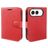 Mobigear Classic iPhone Duo Hülle Klapphülle Geldbörse - Rot