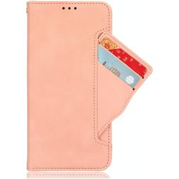 Mobigear Slide Wallet OPPO Find X9 Hülle Klapphülle Geldbörse - Pink