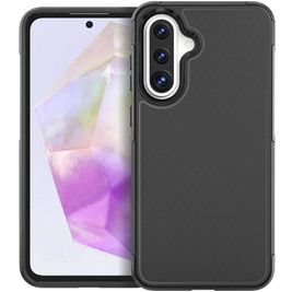 Mobigear Traveller Samsung Galaxy A36 Hülle Hardcase Backcover - Schwarz
