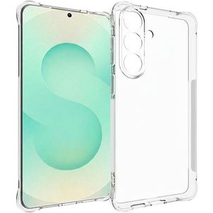 Mobigear Cushion Durchsichtig Samsung Galaxy S26 Plus Hülle Flexibles TPU Backcover - Transparent