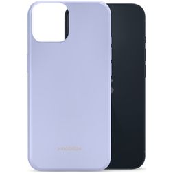 Mobilize Rubber Gelly iPhone 14 Hülle Flexibles TPU Backcover - Pastel Purple