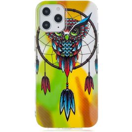 Mobigear Design iPhone 12 Pro Max Hülle Flexibles TPU Backcover - Traumfänger