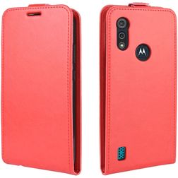 Mobigear Motorola Moto E6s (2020) Hülle Flipcase - Rot