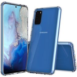 Mobigear Crystal Durchsichtig Samsung Galaxy S20 Hülle Hardcase Backcover - Transparent