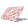 Mobigear Flowers MacBook Pro 15 Zoll (2016-2019) Hardshell Hülle Laptop Cover MacBook Case - Model 21 - Modell A1707 / A1990