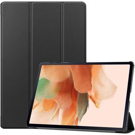 Mobigear Tri-Fold Samsung Galaxy Tab S7 FE Hülle Klapphülle - Schwarz
