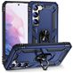 Mobigear Armor Ring Samsung Galaxy S23 Plus Hülle Hardcase Backcover Stoßfest mit Ringhalter - Blau