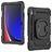 Mobilize Rotating Defender Samsung Galaxy Tab S9 Hülle Kunststoff / Silikon Backcover + Schultergurt + Ständer - Schwarz